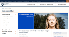 Desktop Screenshot of bbay.uow.edu.au
