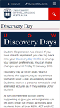 Mobile Screenshot of discoveryday.uow.edu.au